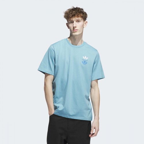 Remera Adidas Skateboarding Azul