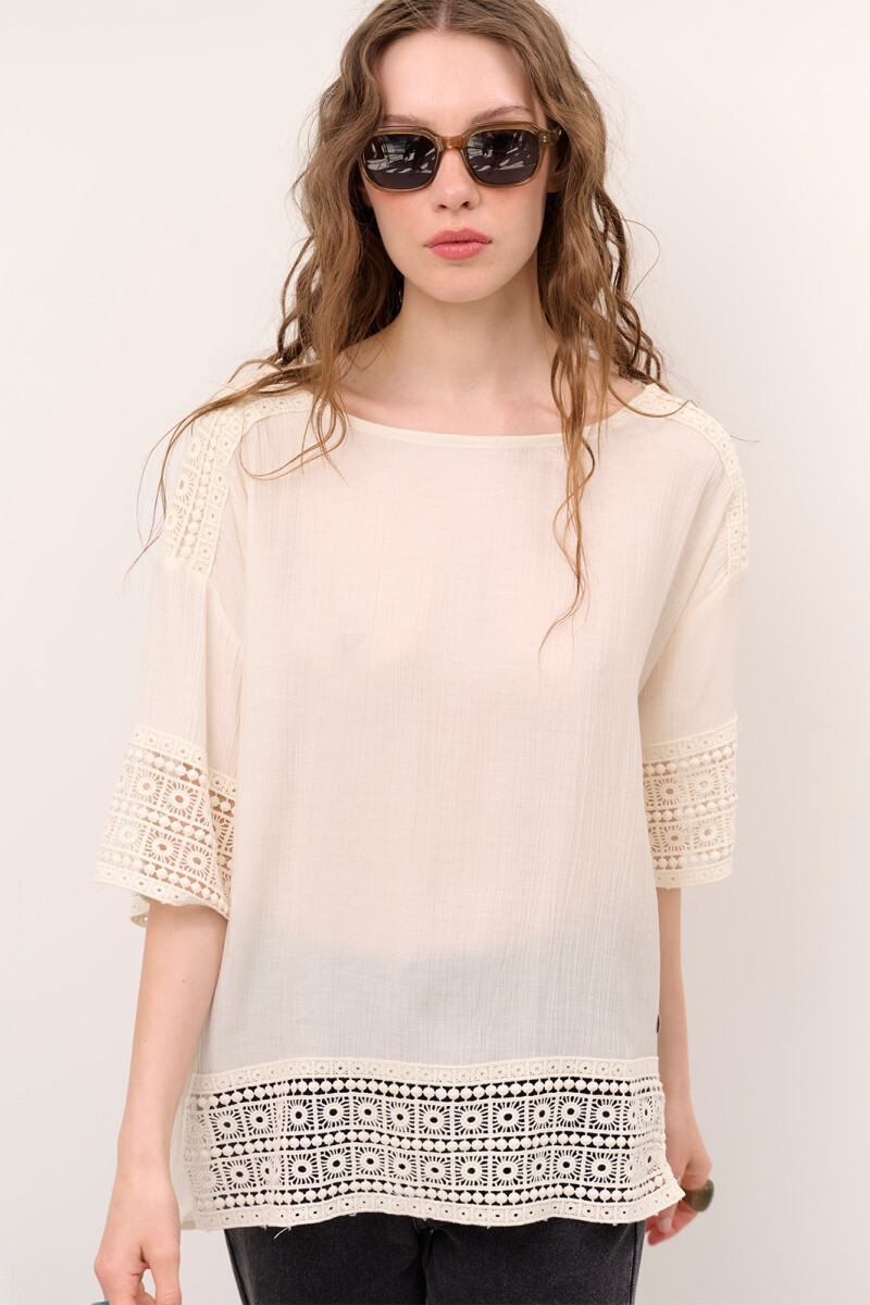 BLUSA MARIA NATURAL