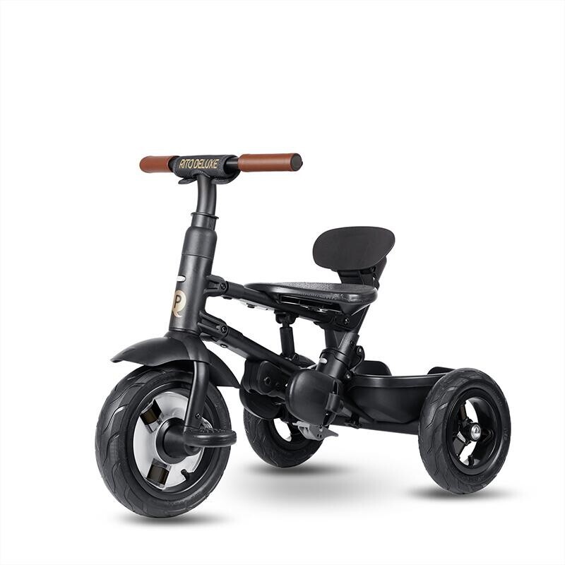 Triciclo Plegable RITO DELUXE Qplay Negro Triciclo Plegable RITO DELUXE Qplay Negro