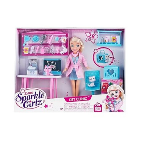 Playset Sparkle Girlz Veterinaria 001