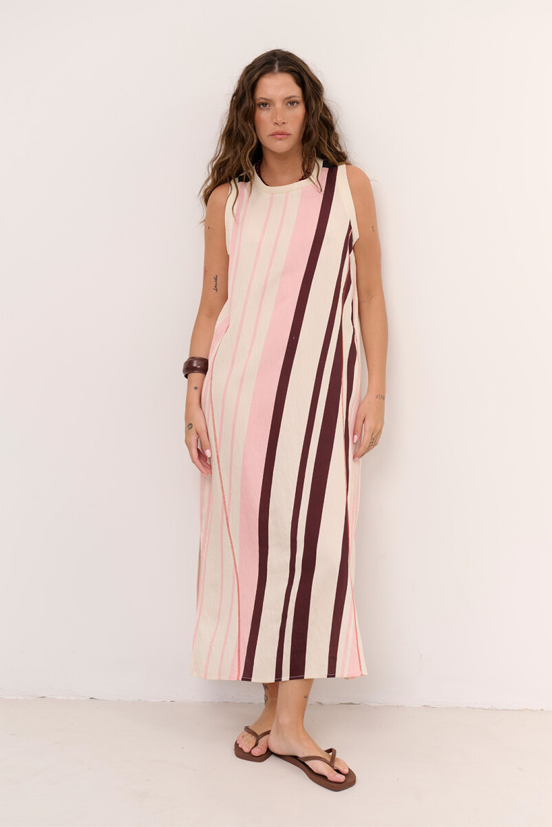 VESTIDO STELLA - ROSA 