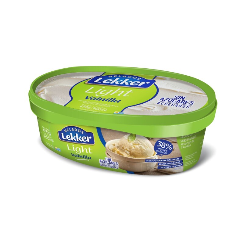 LEKKER 900 ML VAINILLA LIGHT Lekker 900 Ml Vainilla Light