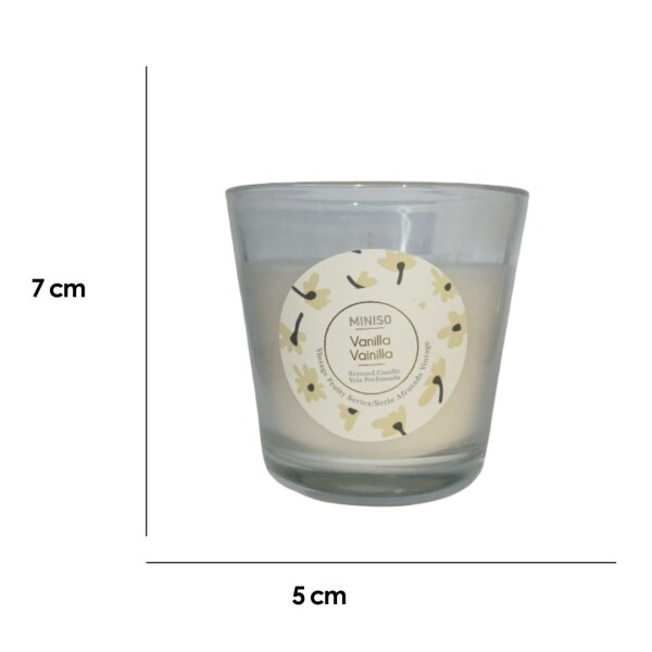 Vela aromática vainilla