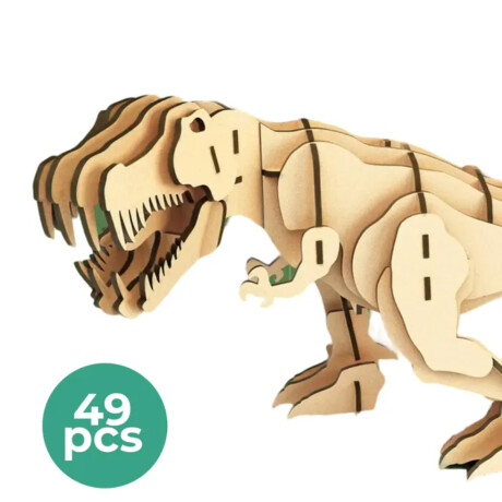 Puzzle de Madera 3D Royal Dinosaurio Tiranosaurio 001