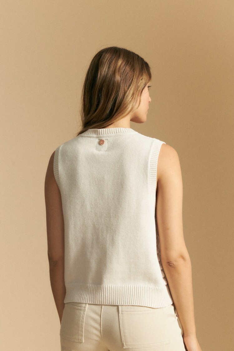 CHALECO OBIDOS Crudo