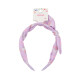 Vincha unicornio moño violeta