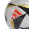 adidas Minipelota Fussballliebe Finale Silver Metallic / Solar Red / Black