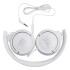 Auricular JBL Vincha T500 Wired On Ear White Auricular Jbl Vincha T500 Wired On Ear White