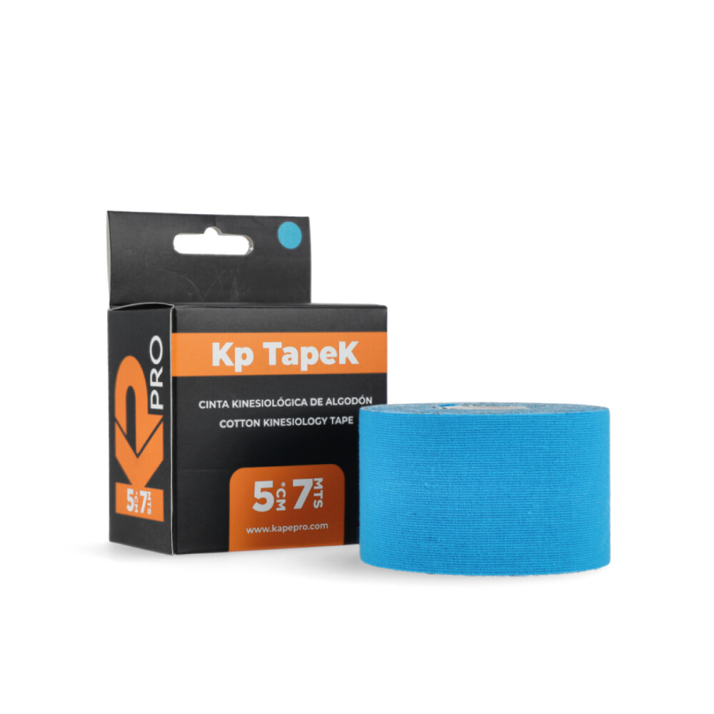 TAPEK CINTA KINESIOLOGICA AZUL 5X7 única