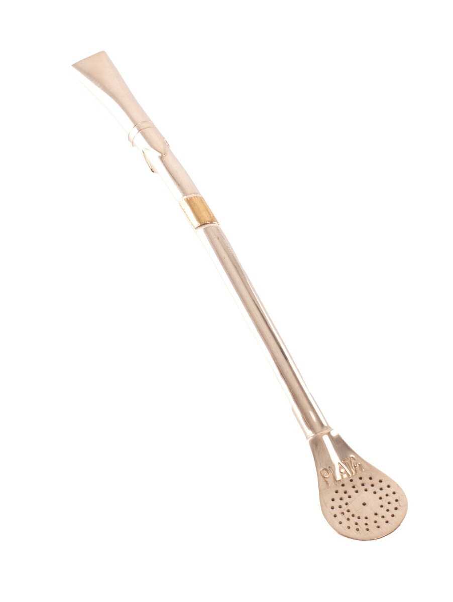 Bombilla De Plata y Oro - S8 