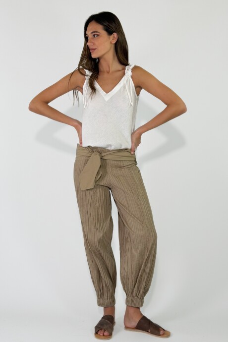 PANTALON SABA Beige