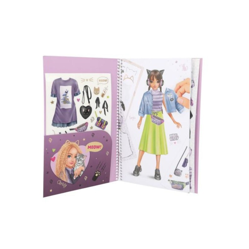 Libro con stickers - Dress me up Tamaño grande Libro con stickers - Dress me up Tamaño grande