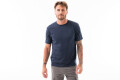 REMERA CUELLO BASE M/C UI Azul