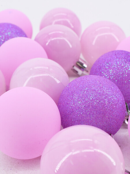 CHIRIMBOLOS 18 PCS LILA