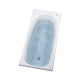 Bañera Acrilico Atuel 150 cms X 70 cms Blanca BLANCO