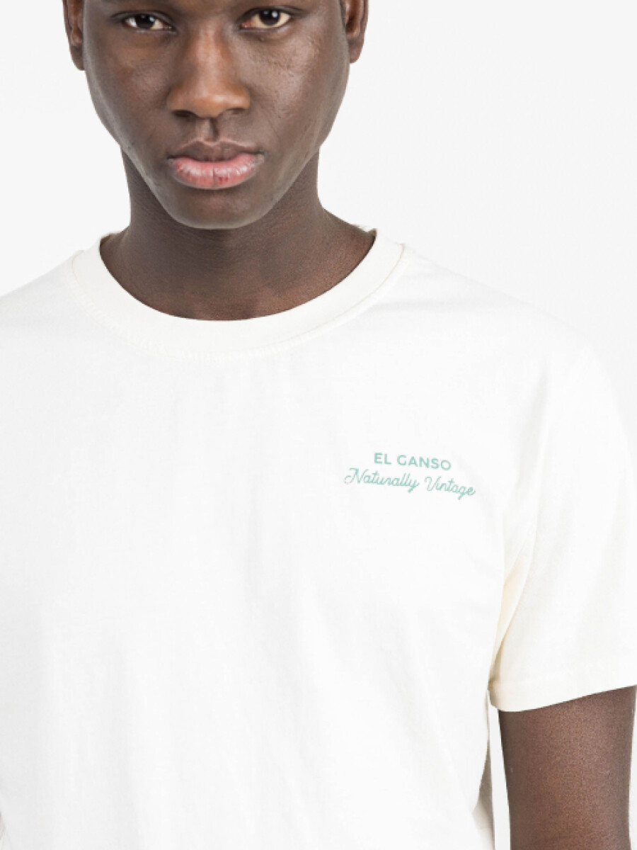 Camiseta El Ganso - Tinte Natural - Crudo 