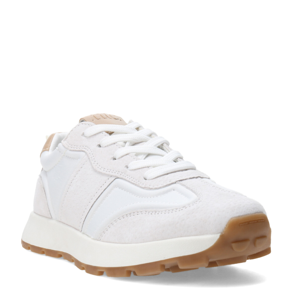 Deportivo URTI acordonado MissCarol - Beige/White 