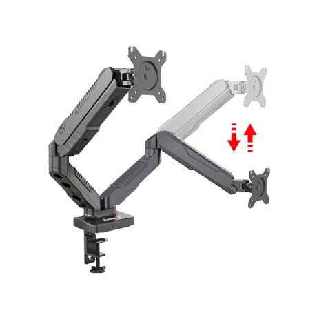 Soporte para Monitor Huzaro Hz-motion Diseño 2.3 Black