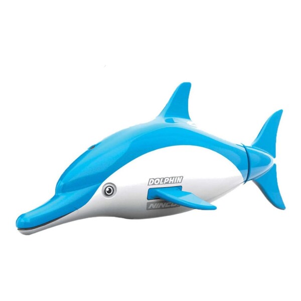 Ninco Delfin A Control Remoto Acuatico Aventura Bajo Agua Color Variante Azul