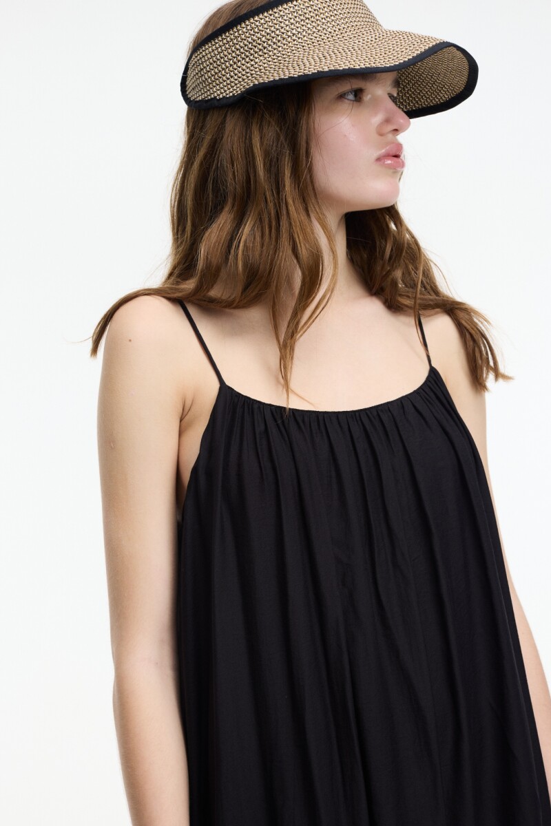 VESTIDO LARGO Negro