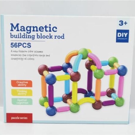 Bloques Magnéticos 56 Piezas YK004 001