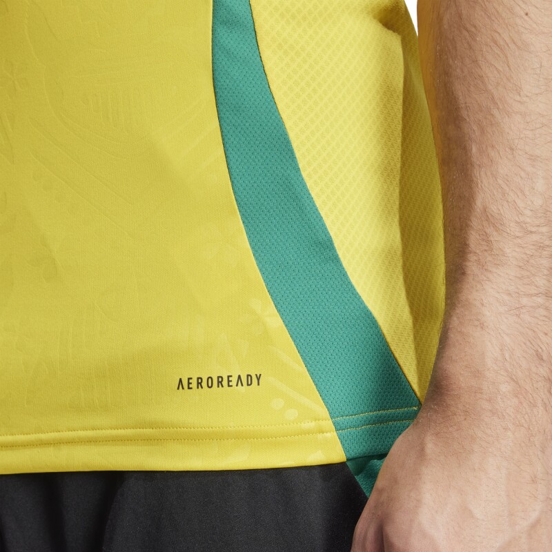 CAMISETA EQUIPACION JAMAICA Yellow/Grey