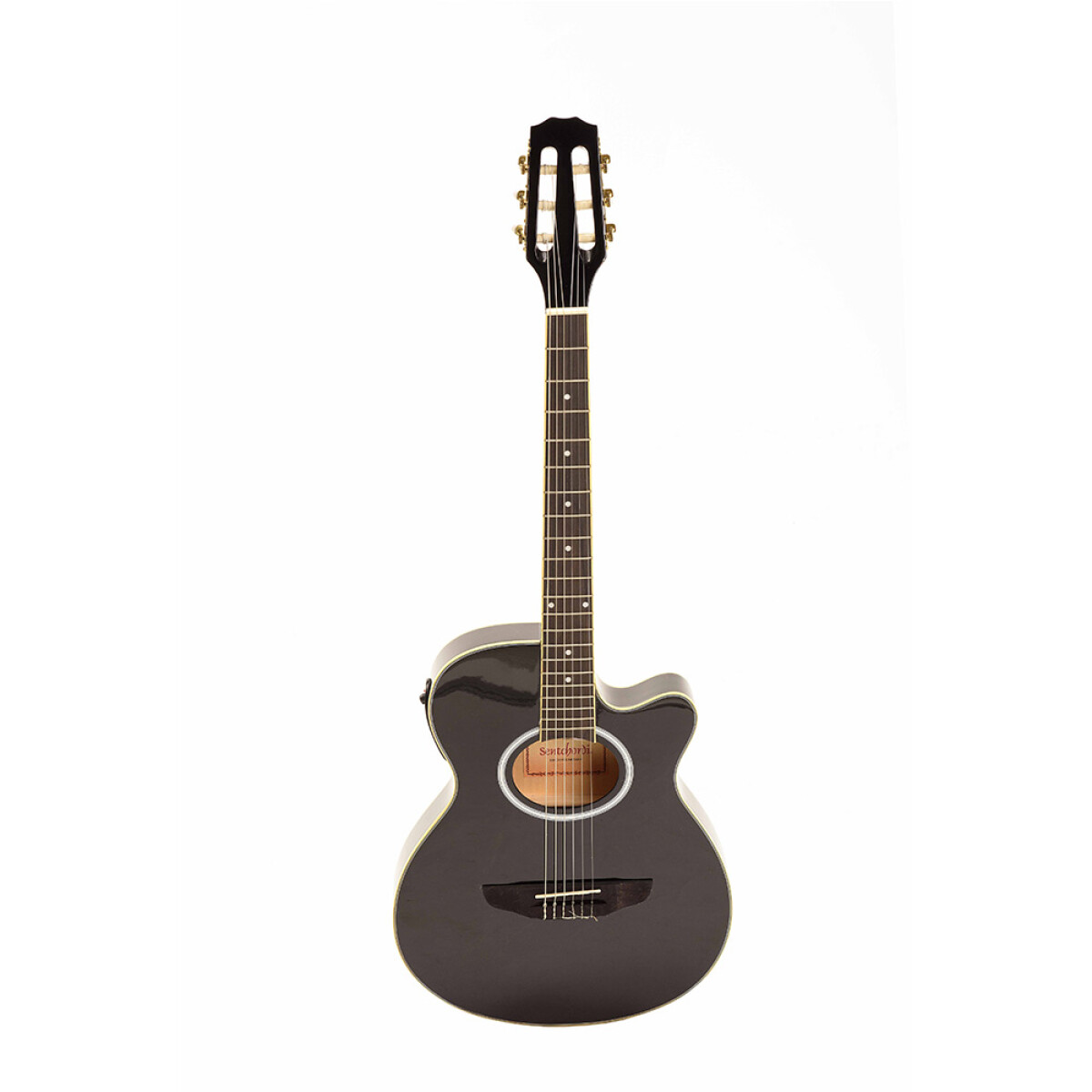 Guitarra Electro Acústica Memphis A95n Negro 