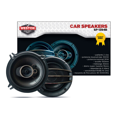 PARLANTE POTENCIA SUBWOOFER - 5 PULGADAS 2 VIAS 300W WESTON PARLANTE POTENCIA SUBWOOFER - 5 PULGADAS 2 VIAS 300W WESTON