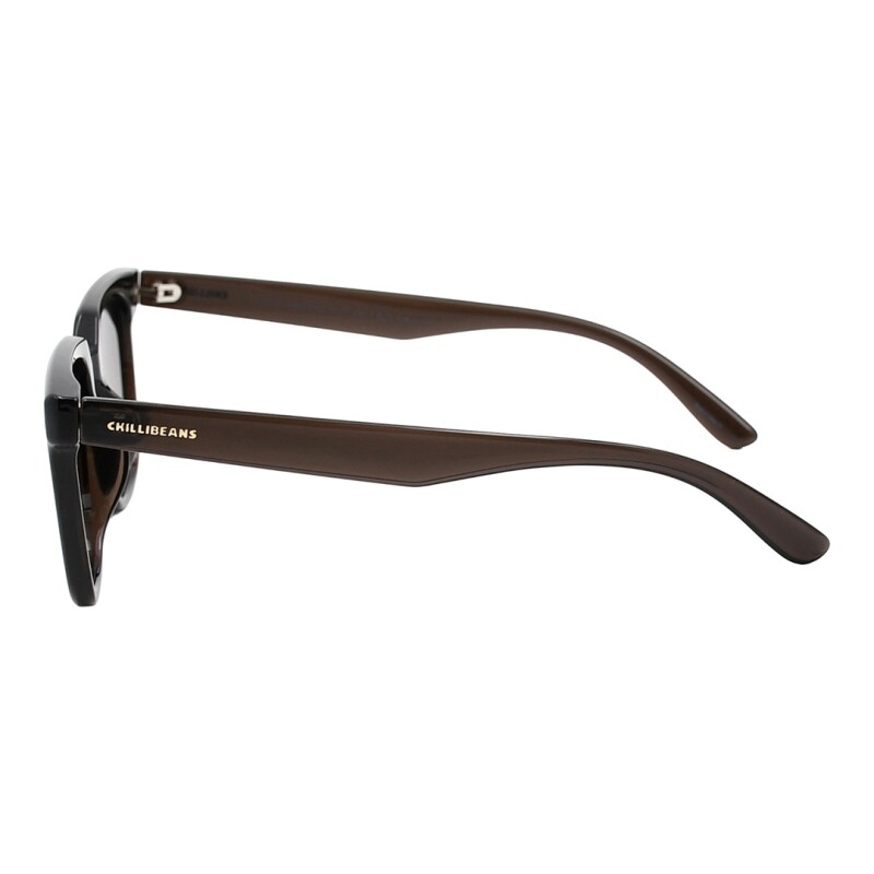 Lentes de Sol Chilli Beans Andorra Marrón Oscuro