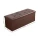 Puff Baul Texas Eco Cuero - Chocolate
