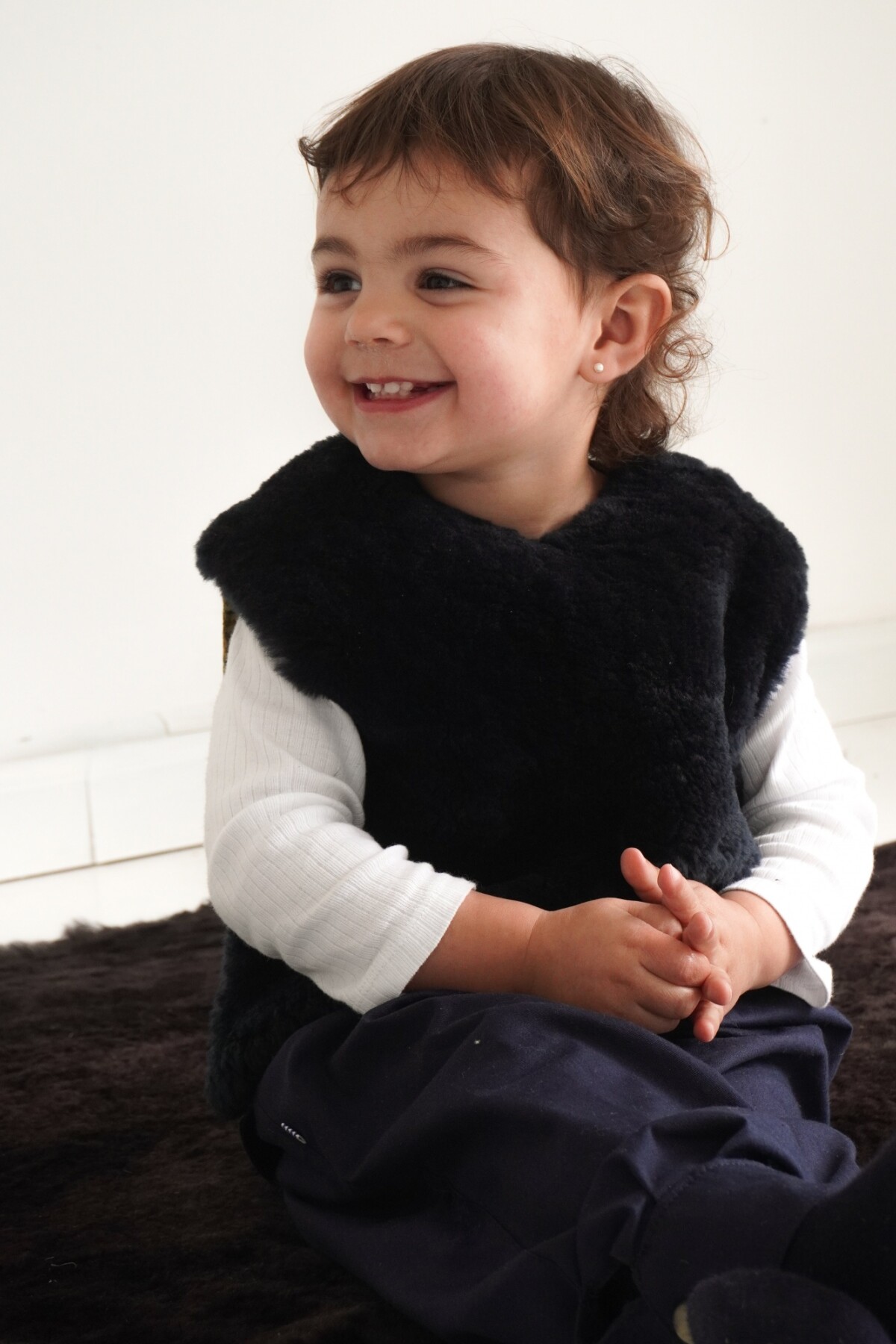 Warm Vest Gurí Azul Marino