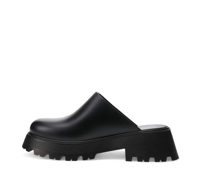 Zuecos de Mujer Miss Carol LIA con plataforma de goma Negro