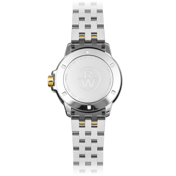 Reloj Raymond Weil Tango Classic Men's en acero y PVD oro amarillo con esfera blanca Reloj Raymond Weil Tango Classic Men's en acero y PVD oro amarillo con esfera blanca