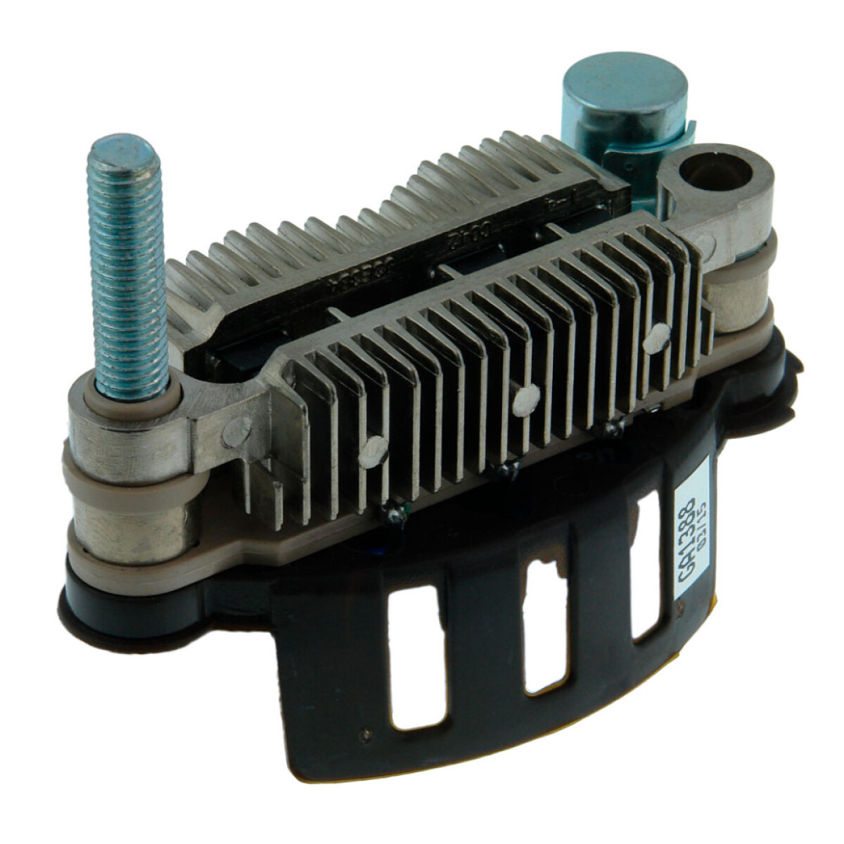 PLACA RECTIFICADORA JAC J2 J3 S/MITSUBISHI 12V 80MM 6 DIODO C/TRIO CHINO - 