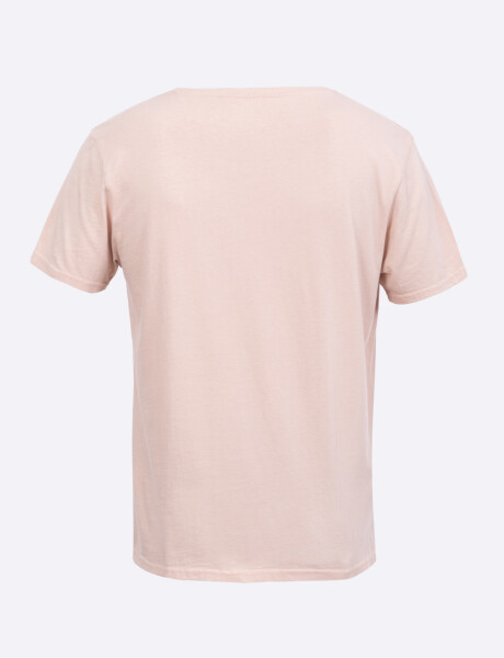 T-shirt estampada rosa