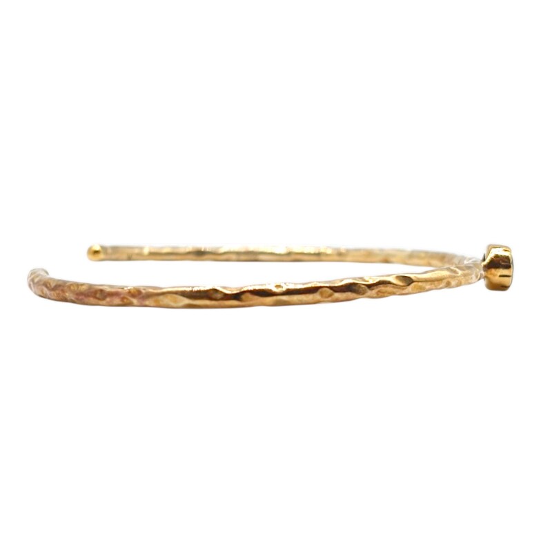 Brazalete Delhi-Plata 925 rodinada con micra de oro 18k-Piedra Labradorita-BR2007 conpiedra