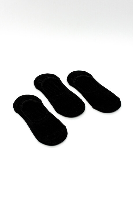 Medias Invisible Sirius, Pack X 3 Color Unico