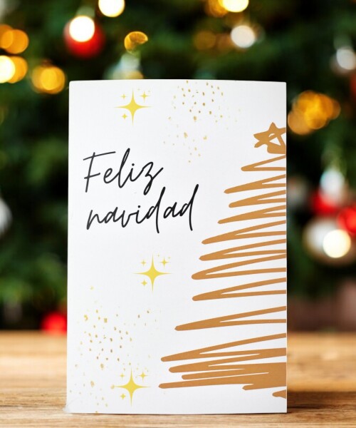 Tarjeta navidad 10x15 cm DISEÑO 12