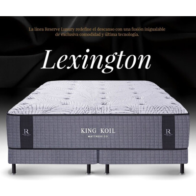 Colchón Lexington con Sommier Super King 200x200