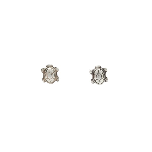 Abridores Tortuga - Plata 925 - Sin piedra-AB3029 Sinpiedra