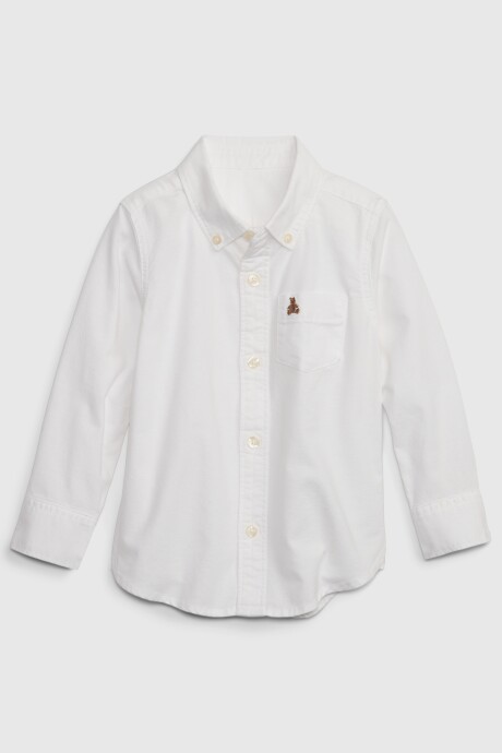 Camisa Oxford Toddler Niño White Uk