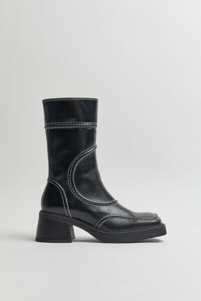 Malene Black Ankle Boots Black
