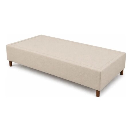 Sommier 1 Plaza HAMPTONS Memory Foam 80X185 Beige
