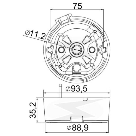 PORTA CARBONES FORD ESCORT VW 1.6 PRESTOLITE INDIEL=40SA UNIFAP PORTA CARBONES FORD ESCORT VW 1.6 PRESTOLITE INDIEL=40SA UNIFAP