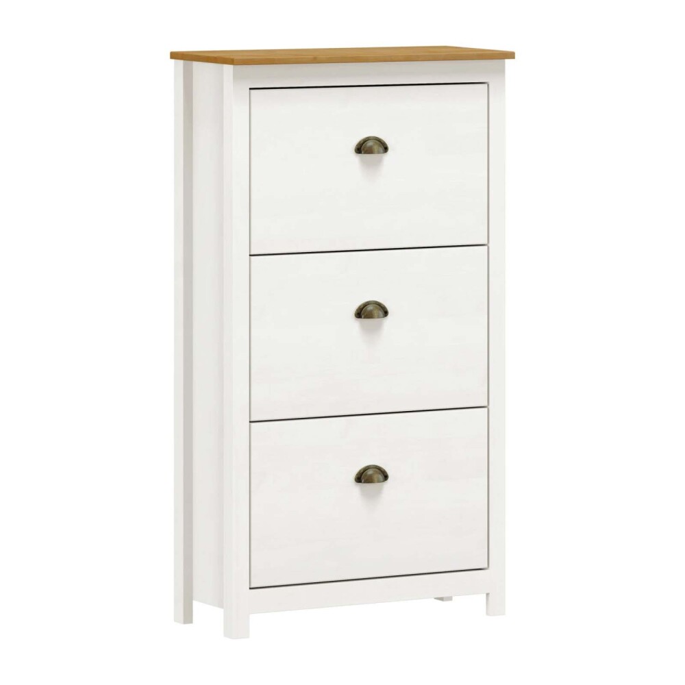 ZAPATERA 3 PUERTAS MADERA NATURAL-BEIGE TOPAZIO