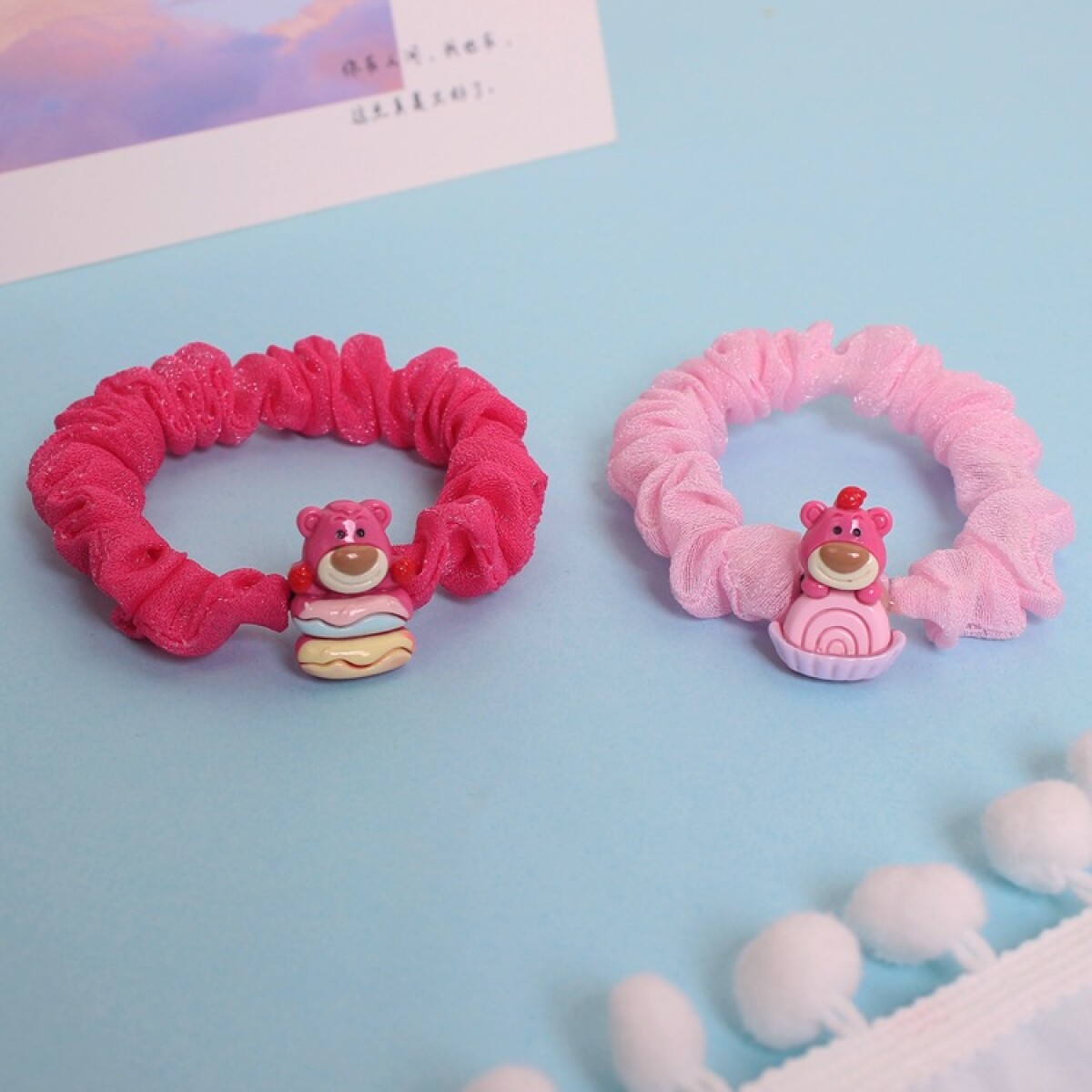 Set De 2 Colitas Infantil Lotso 
