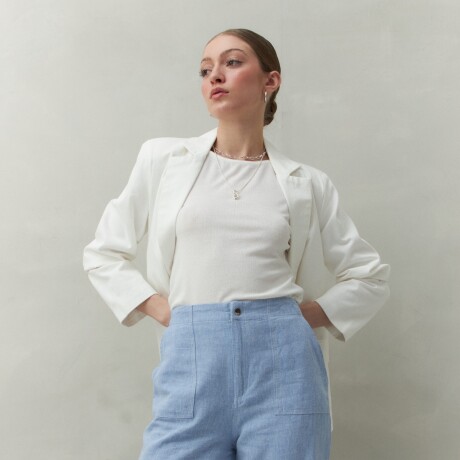 PANTALON TINO Azul Melange