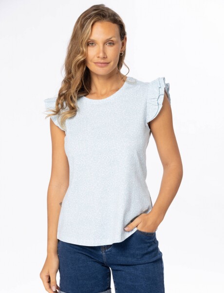 REMERA ESTAMPADA Verde