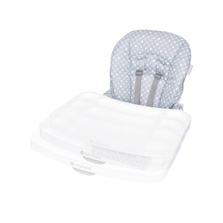 Silla para comer Baby Trend elevadora HC12F03DM Blanco