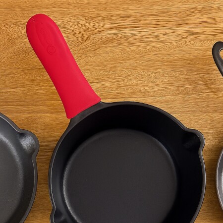 MANGO VICTORIA DE SILICONA GRANDE 18 CM Rojo